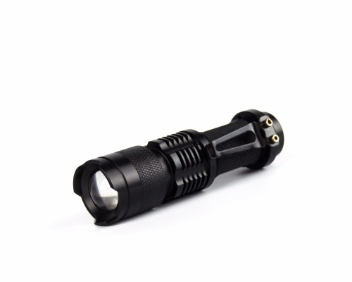 Outdoor Tactical High Power  Zoomable Cree Q5 LED Torch Flashlight