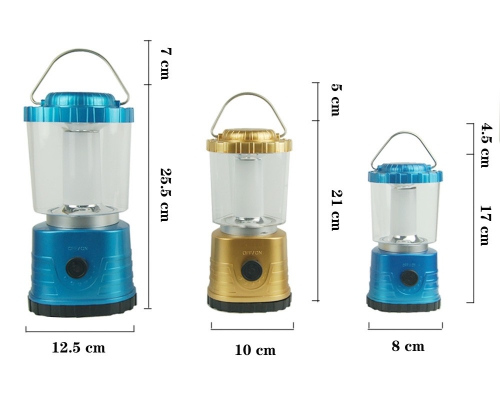 旋转开关 LED 可调野营灯笼塑料野营灯冷白光 LED 灯笼手电筒 OEM